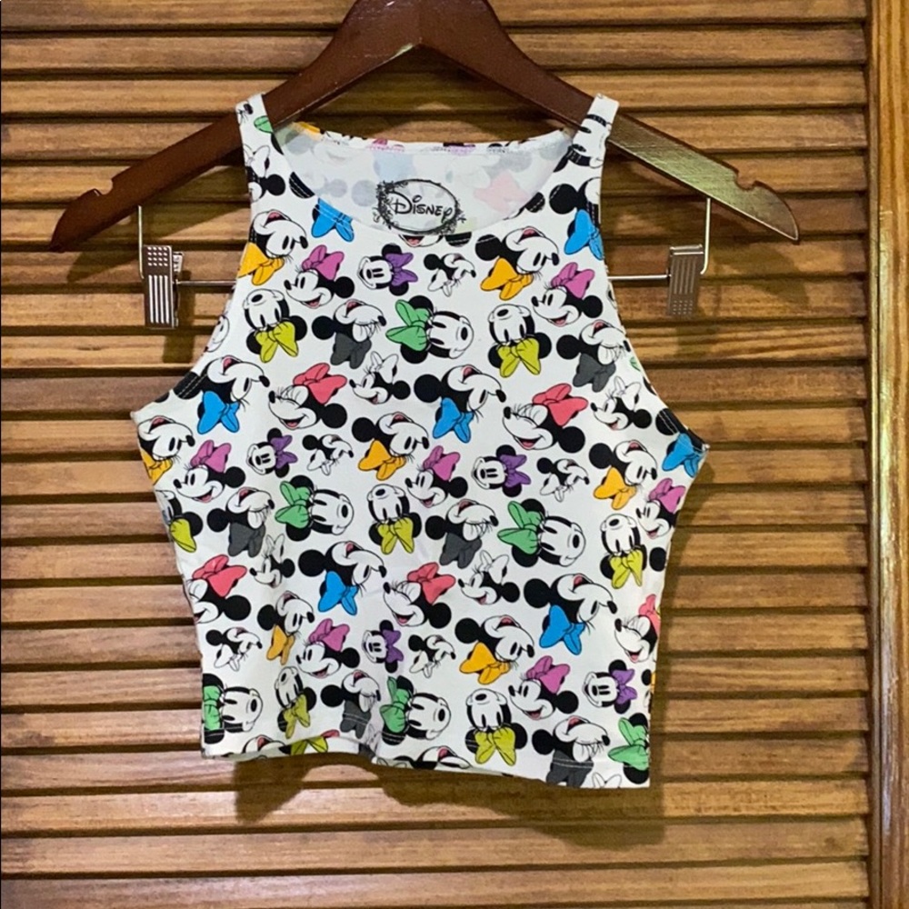 Minnie Mouse crop top
